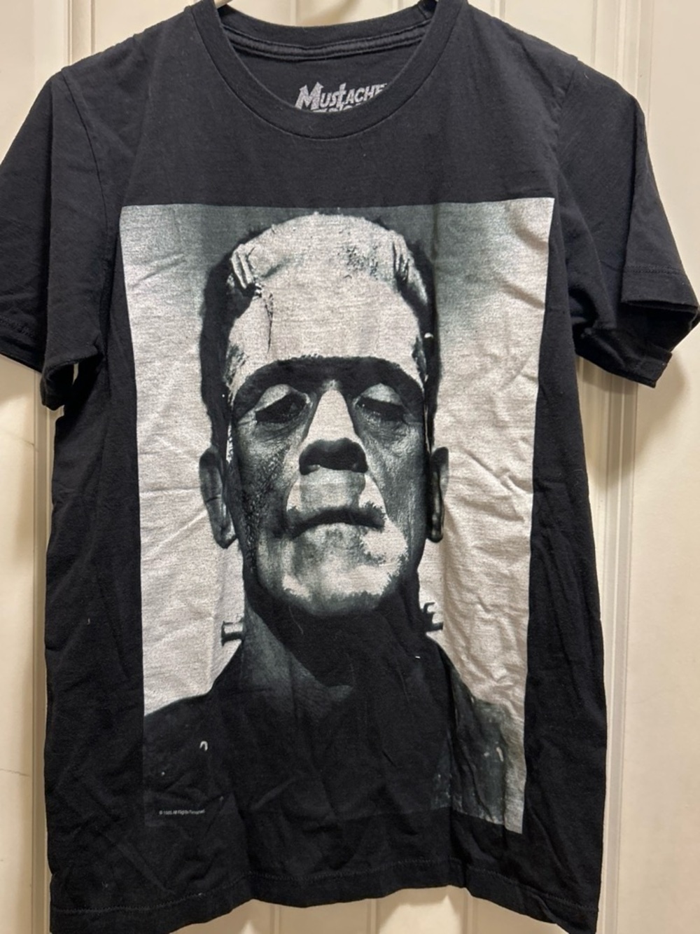 Black Frankenstein Graphic Tee - Men